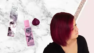 MA COLORATION BORDEAUX || Guy Tang 5MR + Crazy Color Bordeaux