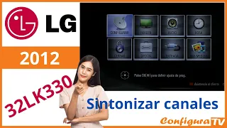 ▶️ Sintonizar canales HD TV LG antiguo del 2012 32LK330