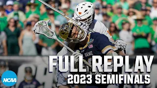 Notre Dame vs. Virginia: 2023 NCAA DI men's lacrosse semifinals | FULL REPLAY