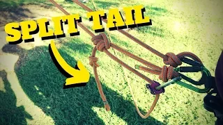 HOW TO USE SPLIT-TAIL SYSTEM -Intro to Tree Climbing W/ Bino H & Noah Pt. 13