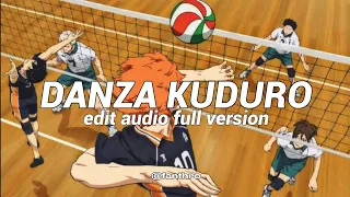 danza kuduro - don omar ft. lucenzo | edit audio full version