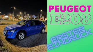 Peugeot e208 - erster Eindruck/deutsch