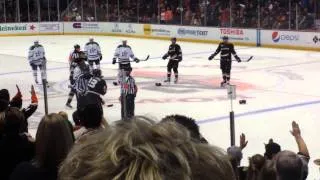 Francois Beauchemin VS Jamie Benn October 20, 2013