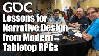 Lessons for Narrative Design from Modern Tabletop RPGs