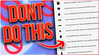 🛑 DON'T DO THIS 🛑 When Buying a Gaming PC Build in 2022! | Boost My Build #ep2