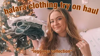 HONEST HALARA CLOTHING TRY ON HAUL & REVIEW 2022 | halara leggings, sports bras, & more