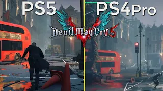😱😲 Devil May Cry 5 Special Edition PS5 VS PS4 Pro Graphics Comparison Gameplay