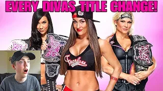 Reacting to Every WWE Divas Title Change!