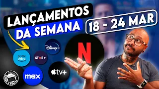 Só FILME BOM! Tudo que chega nessa semana no NETFLIX PRIME VIDEO STAR PLUS APPLE TV e MUITO MAIS!