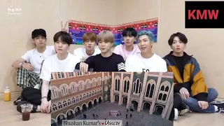 BTS REACTION TO BOLLYWOOD SONG VASTE