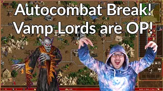 Auto Break! Vamp Lords are OP! || Heroes 3 Necropolis Gameplay || Jebus Cross | Alex_The_Magician