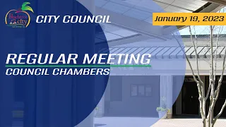 Peachtree City City Council Meeting - January 19, 2023