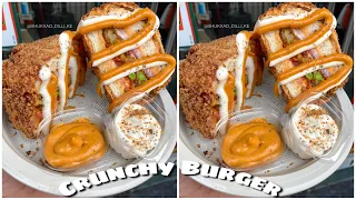 Crunchy Burger in Kirti Nagar || Kirti Nagar Food