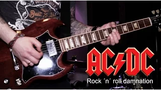 AC/DC - Rock n roll damnation cover