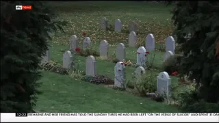 First & last British soldier to be killed in WWI at Mons (UK/Belgium) - Sky News - 4th November 2018