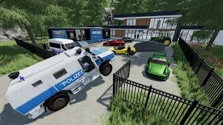 Revendeur de voitures et de tracteurs volés arrêté par le Swat et la Police | FS 22 RolePlay