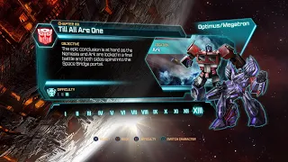 TRANSFORMERS: Fall of Cybertron | Chapter XIII: Till All Are One Pt. III | Hard Difficulty (PS4 Pro)