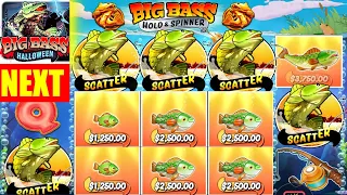 BIG BASS HOLD AND SPINNER 5 SCATTERS 3X MULTIPLIER WEEK - BIG BASS HALLOWEEN IS COMMING I CANT WAIT
