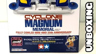 Tamiya Cyclone Magnum Memorial (95126) Mini 4WD (Unboxing)