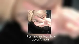 Raining in Manila - Lola Amour (sped up)