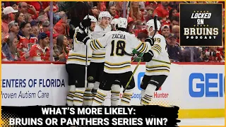 What's more likely after Game 1 - Boston Bruins or Florida Panthers series win?