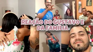 CONTANDO A GRAVIDEZ PARA FAMÍLIA E PARA O GUSTAVO