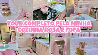 TOUR PELA MINHA COZINHA ROSA MILKSHAKE I ONDE COMPRAS COISINHAS ROSAS I Ketlyn Paiva