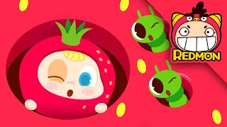 Strawberry song | Food songs | Nursery rhymes | REDMON