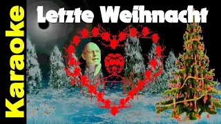 Letzte Weihnacht - Karaoke & Lyrics - Last Christmas auf deutsch - Weihnachtsgrüße 2023