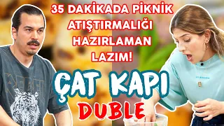 Az Kaldı, Gidiyoruz! 35 dk’da 5 Piknik Atıştırmalığı Yapmalısın. Ne Yaparsın? | Çat Kapı DUBLE B4