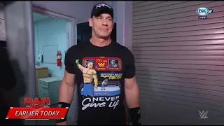 John Cena regresa a WWE y le dan la Bienvenida en Backstage - WWE Raw Español Latino: 27/06/2022