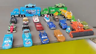 Disney Pixar Cars : Lightning Mcqueen, Cruz, Storm, Mater, Francesco, Guido, Todoroki, Cal, Frank