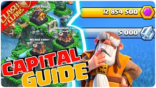 Clan Capital Guide for all TH Levels ! Clash of Clans.