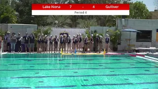 2023 FHSAA Water Polo Girls Finals - Gulliver Prep vs Lake Nona