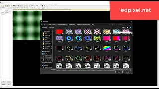 1200 Pixel LED Effects Pack for LedEdit 2014 and Up - SWF, AVI, MOV, MP4 Formats
