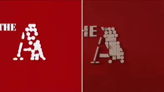 Lego The A-team intro split screen