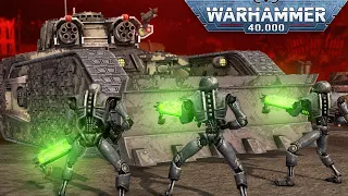 WARHAMMER 40K CINEMATIC BATTLE: Steel Legion vs Necrons - Men of War: Assault Squad 2