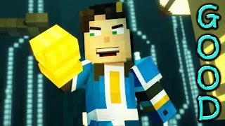 Minecraft Story Mode Season 2 - Episode 5 - Good Choices - Jesse is Friendly Ending