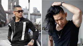 4 WAYS TO STYLE MEN'S LONG HAIR 2021 | Man Bun Styling Tutorial