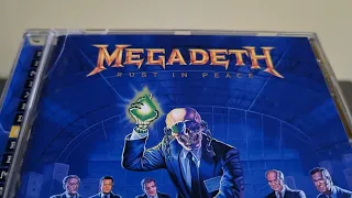 MEGADETH - RUST IN PEACE REMIX & REMASTER 2004 CD ALBUM unboxing overview