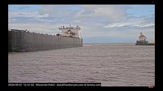 American lntegtrity Arrived in Superior on May 1