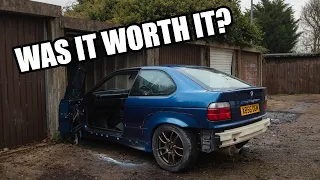 E36 DIY RUST REPAIR IS DONE || was it worth it!?