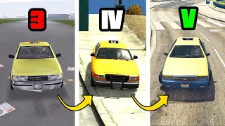 CABS in GTA Games (Evolution)