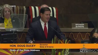 Gov. Doug Ducey delivers annual State of the State Address