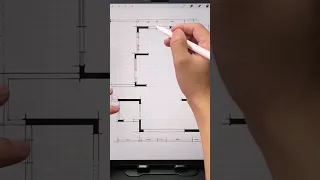 architect plan by ipad