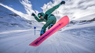 Snowboarding in Kaunertal: The Glacier snowboard park