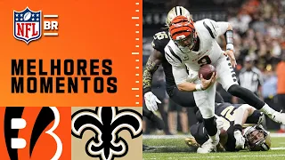 Cincinnati BENGALS x New Orleans SAINTS | Ja'Marr Chase é O CARA 😎 | NFL 2022 Semana 6