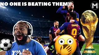 American Messi Fan Reacts To FC Barcelona - The Glory Days - Official Movie! their Unbeatable!!!