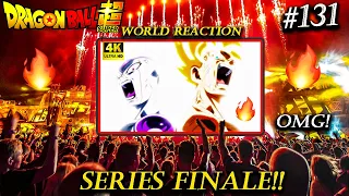 🌎THE WORLD'S REACTION TO DBS FINALE!🤯Reaction Mashup/Reacciones Masivas🐲DragonBall Super 131 (ドラゴンボー