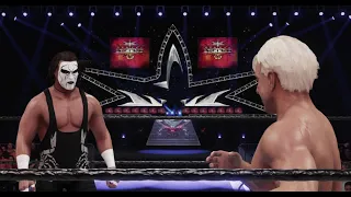 WWE 2K19 Sting vs. Ric Flair WCW Nitro 99